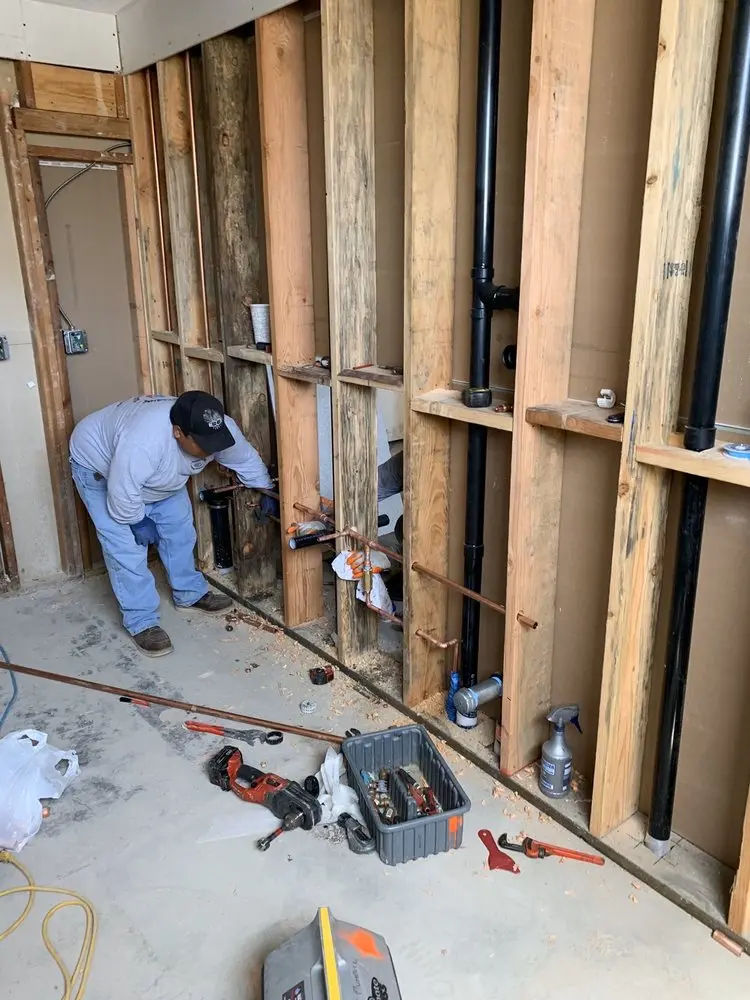 Commercial rough-in plumbing for Gas Line Repair in Village of Cantebury
